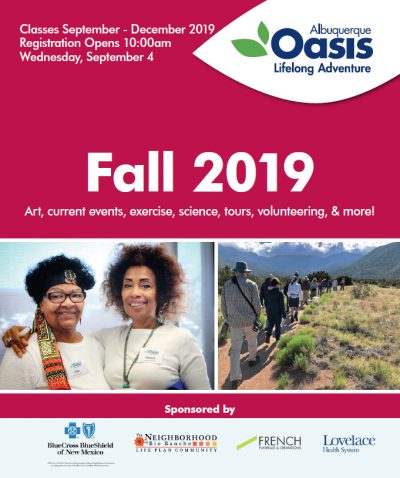 Albuquerque Fall 2019 Catalog Cover Albuquerque Fall 2019 Catalog Cover