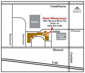 Albuquerque Oasis Map