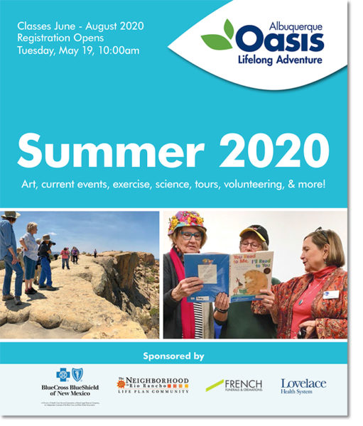 Summer 2020 Catalog Cover