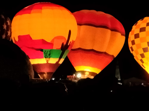 ABQ Balloons at night 2021