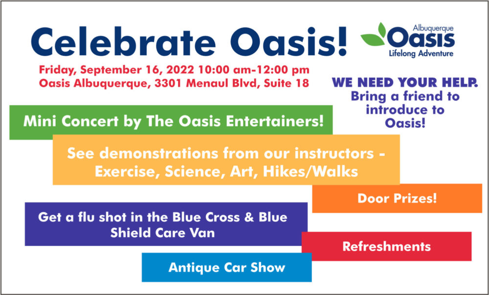 Celebrate Oasis